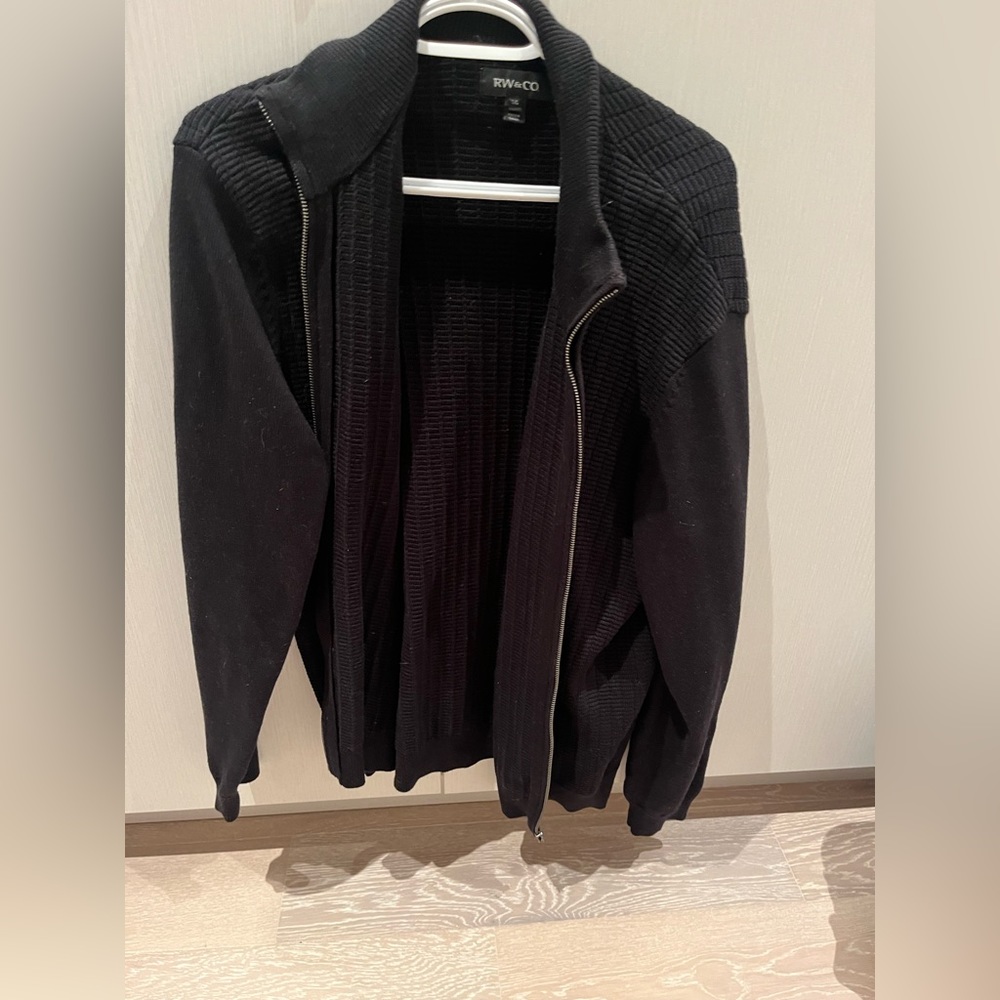Rw zip sweater